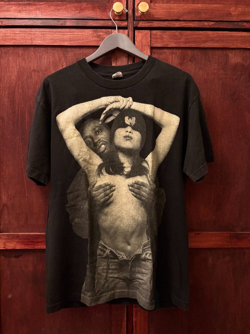 Vintage Style Wu-Tang Clan ODB Graphic Print T-Shirt Black
